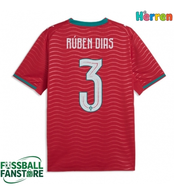 Portugal Ruben Dias #3 Replik Heimtrikot WM 2026 Kurzarm
